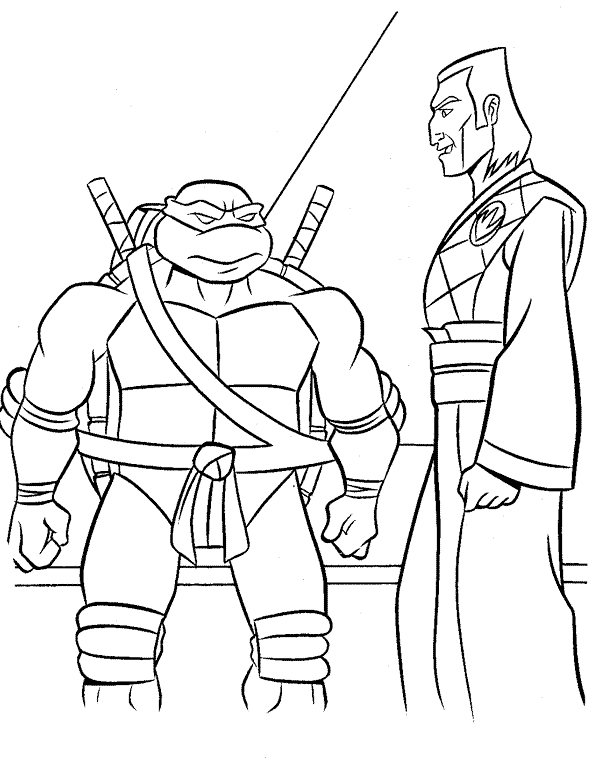Kids-n-fun.com | Coloring page Ninja Turtles Ninja Turtles